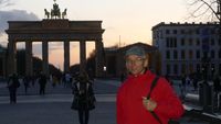 Abends am Brandenburger Tor